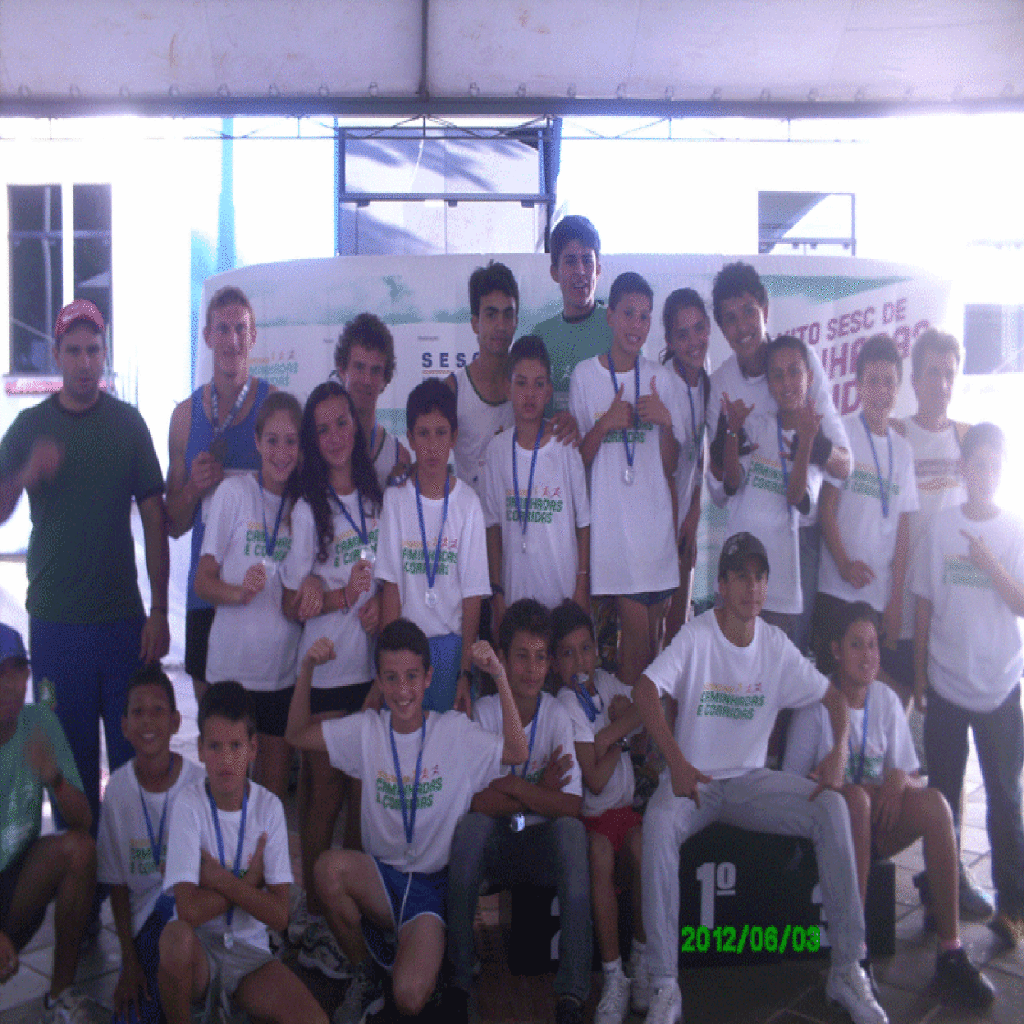 Atletas camponovenses participam da Corrida Rústica de Joaçaba