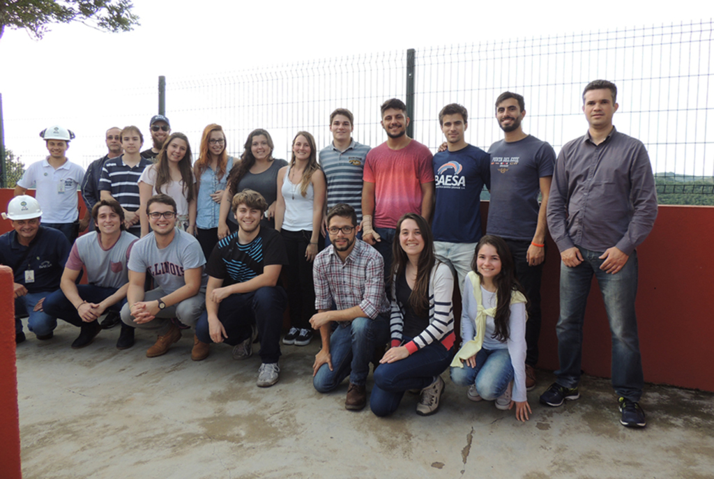 Estudantes de Engenharia de Energia visitam a UHE