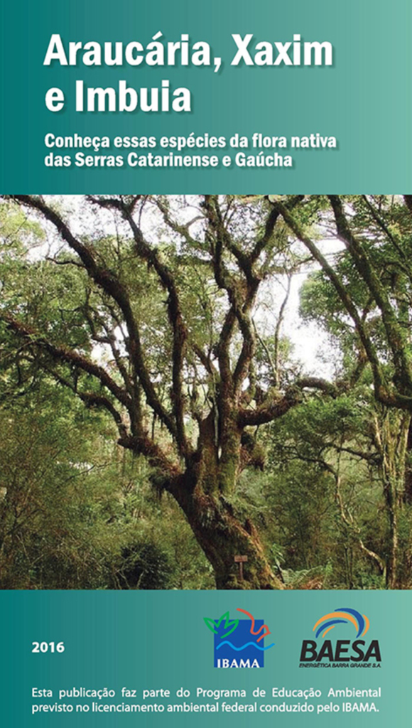 Folder destaca árvores nativas da região