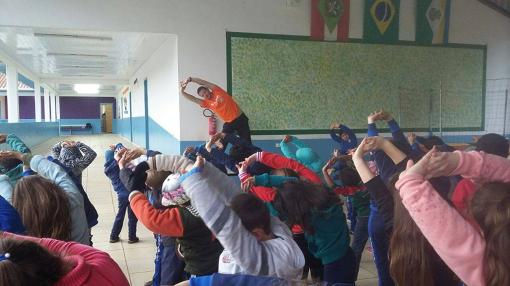 Vargem participou do Dia do Desafio mobilizando um grande número de pessoas