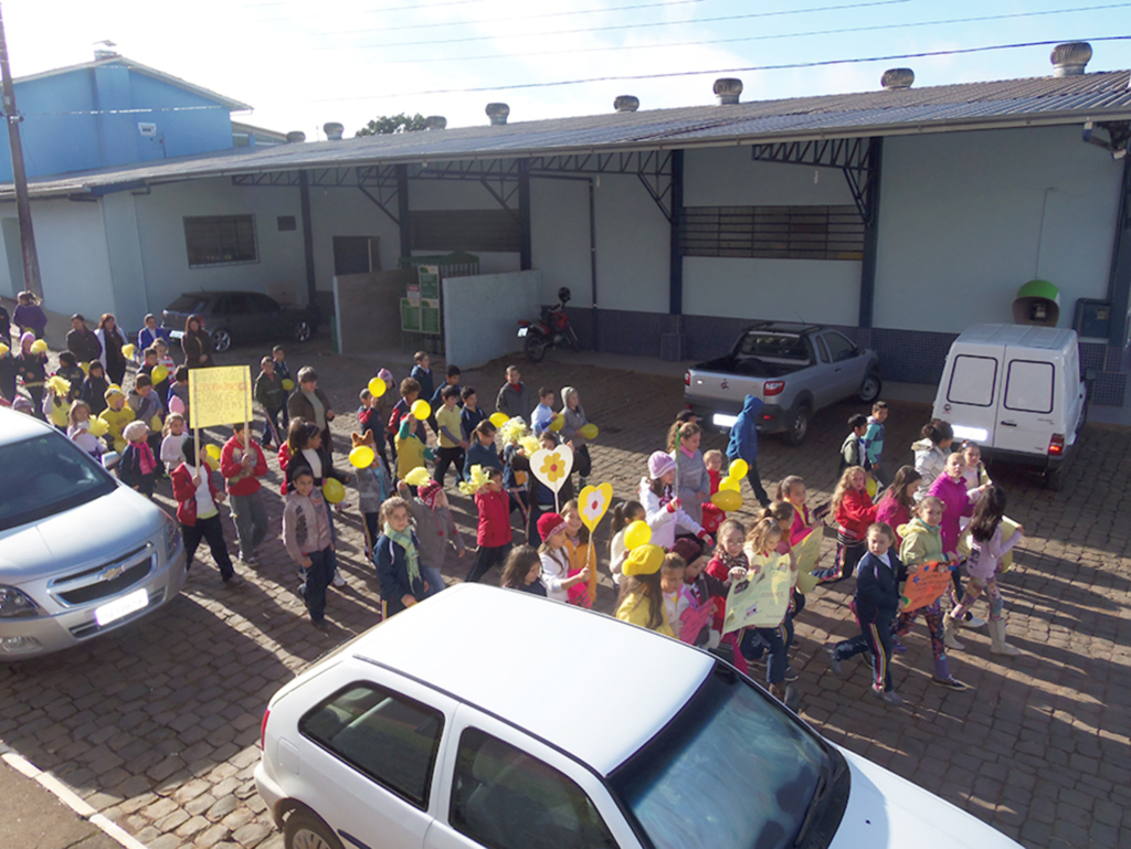 Secretaria de Educação realizou campanha contra violência infantil