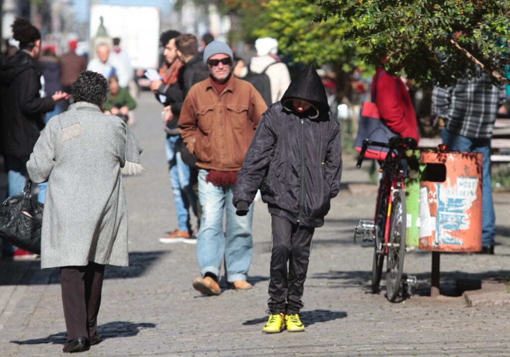 Massa de ar polar traz frio de 3ºC a Pelotas