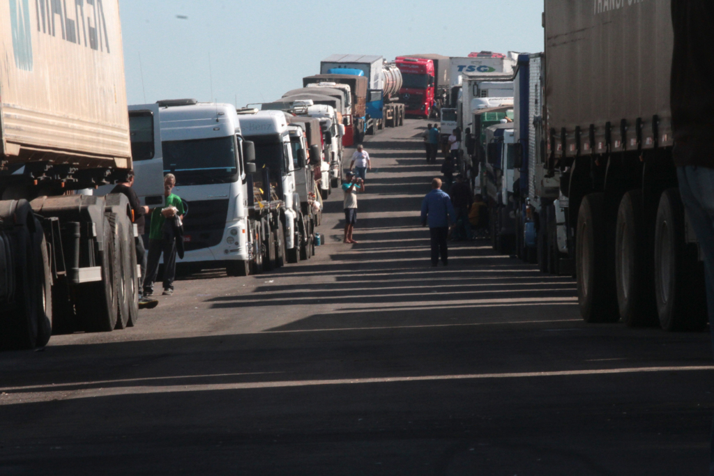 A vida ao volante de um caminhão