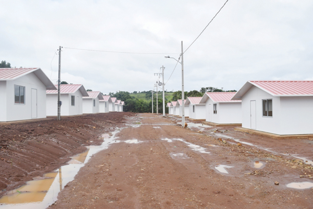 Entrega técnica das casas populares em Abdon Batista