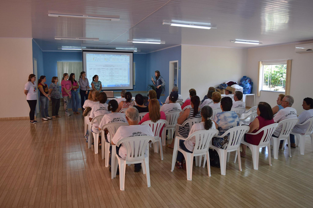 Iniciam as atividades do SCFV para os idosos em Vargem