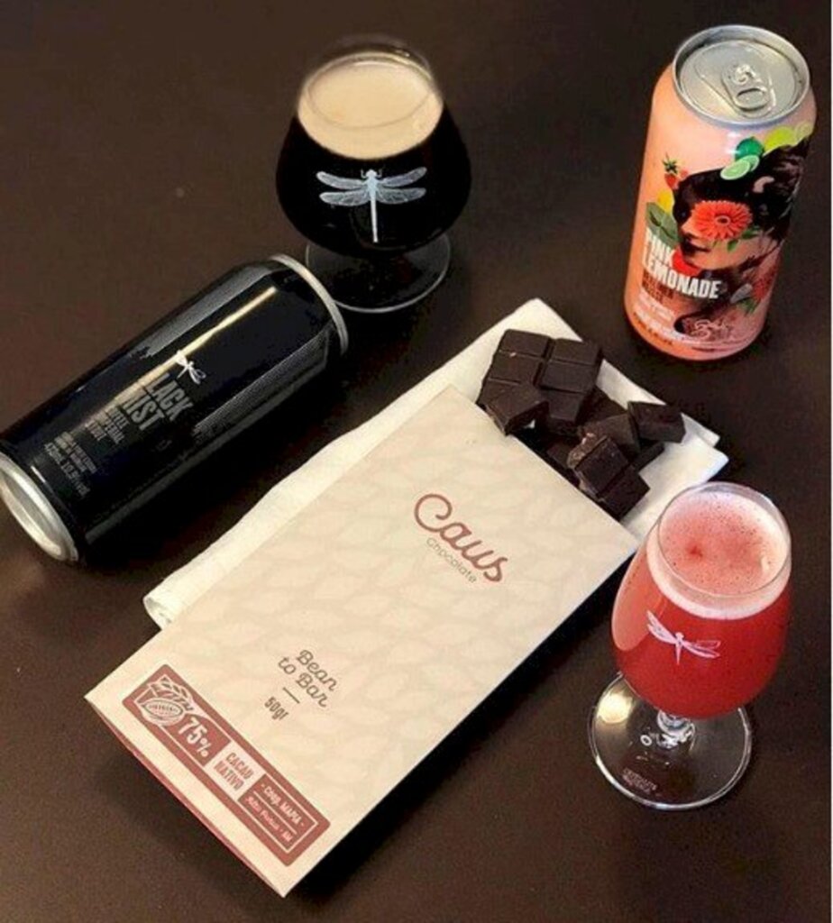 Dádiva e Caus Chocolate organizam degustação guiada de cervejas com chocolates