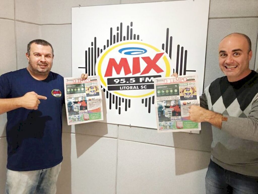 O Tempo jornal de fato noticiado no Mix de Notícias da Rádio FM 95 de Itapema