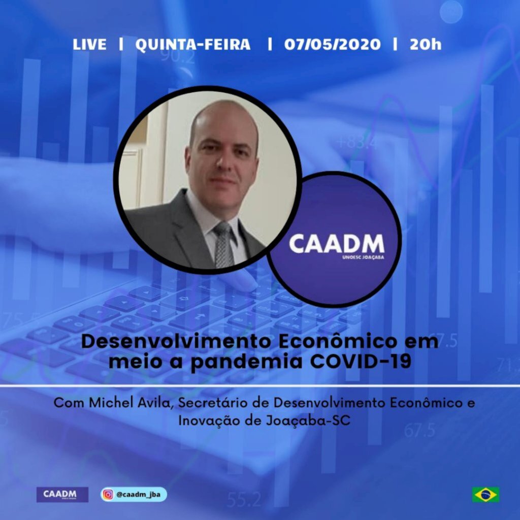 Lives do curso de Administração vão debater temas voltados à economia, inovação e gestão de crise