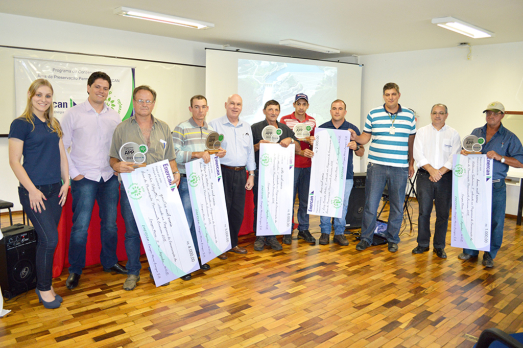 Enercan premia vencedores do Programa de Conservação da APP 2015