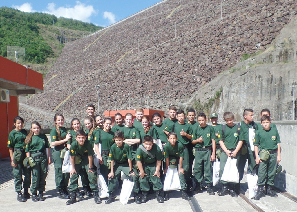 Protetores Ambientais Mirins visitam a Usina Hidrelétrica Barra Grande