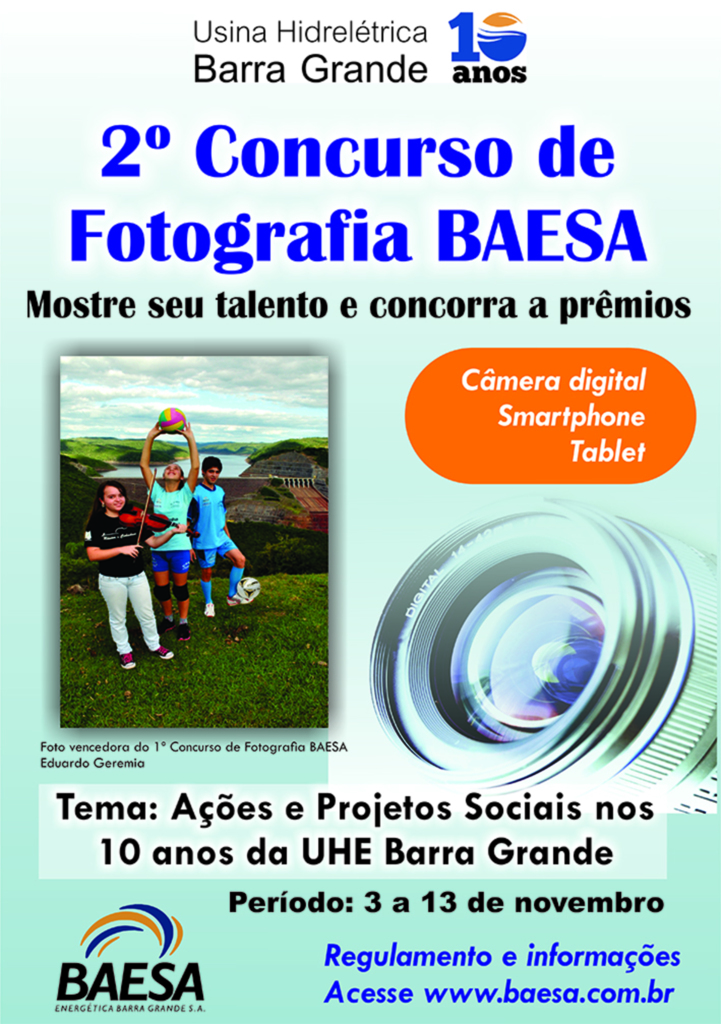 2º Concurso de Fotografia abordará o tema 'Projetos e Ações Sociais'