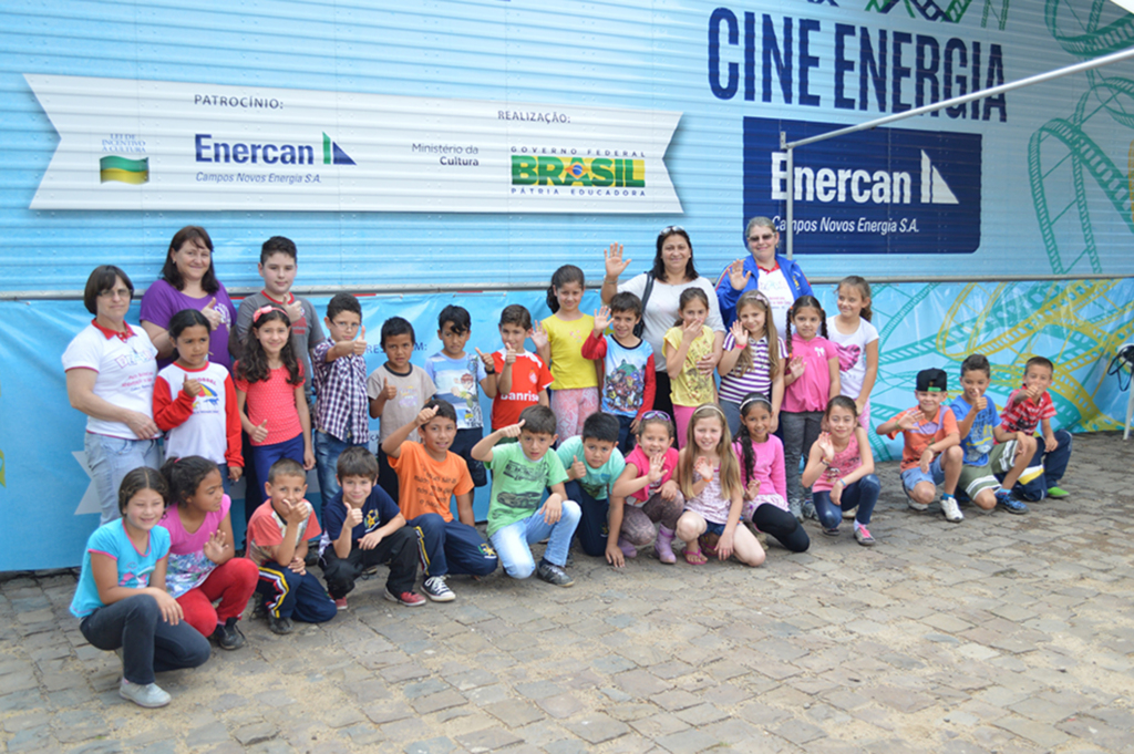 Cine Energia Enercan levou cinema a cerca de 1.500 pessoas