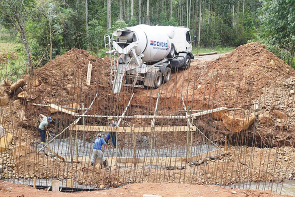 Está em construção a ponte que ligará São Roque e Barra Grande