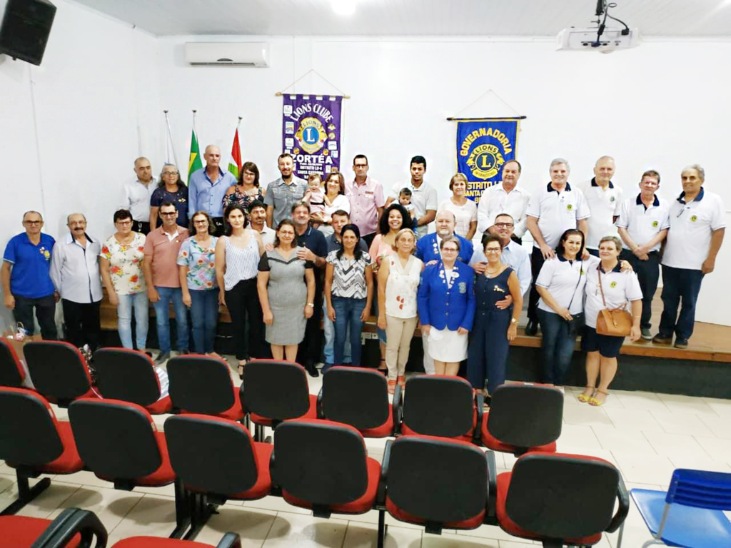 Lions Clube de Zortéa recebe a visita da Governadora distrital