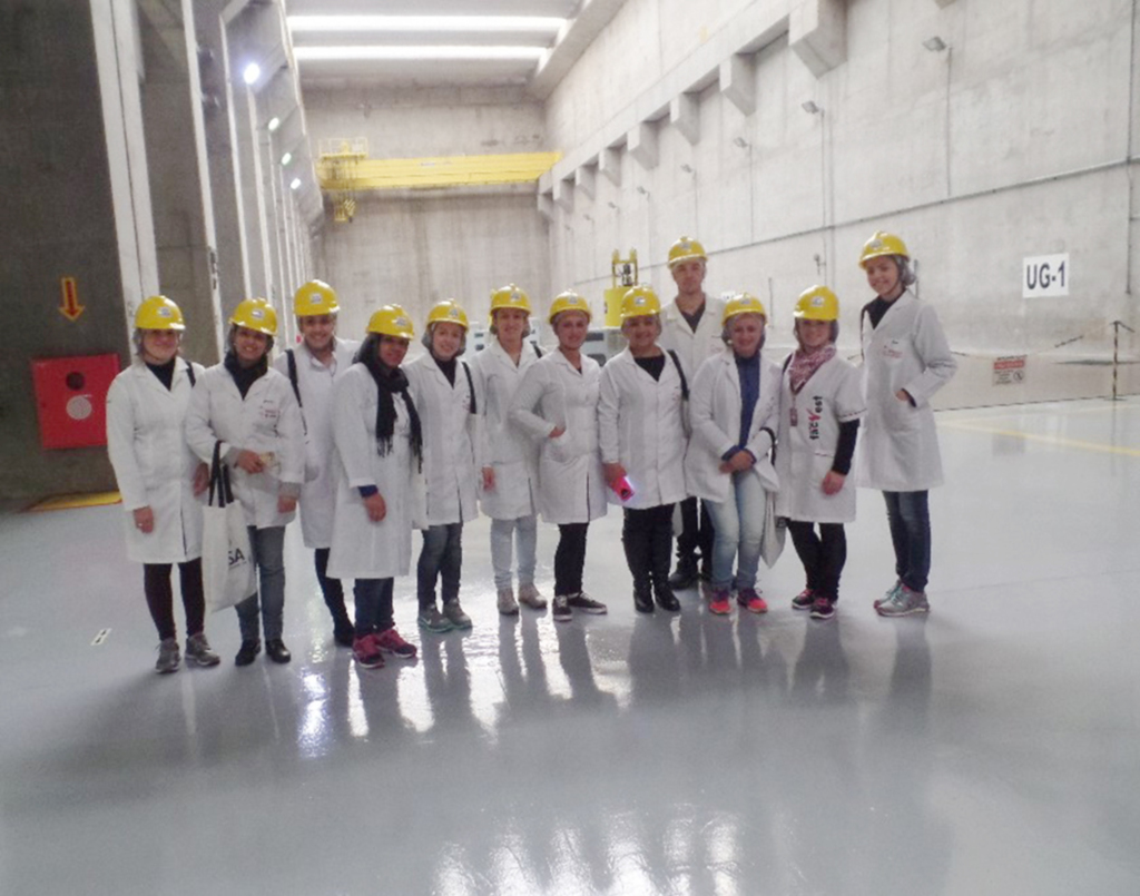 Universitárias visitam a Usina Hidrelétrica Barra Grande