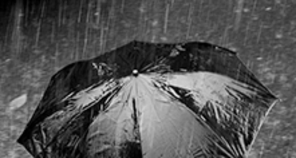 Previsão de chuva intensa neste fim de semana