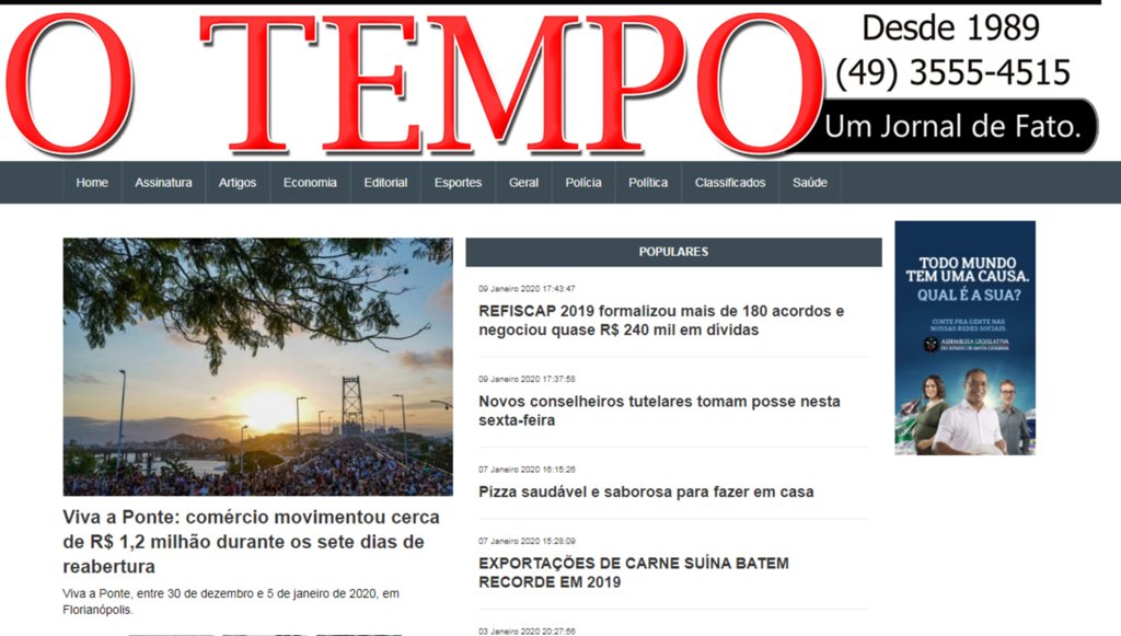 O TEMPO - um jornal de fato