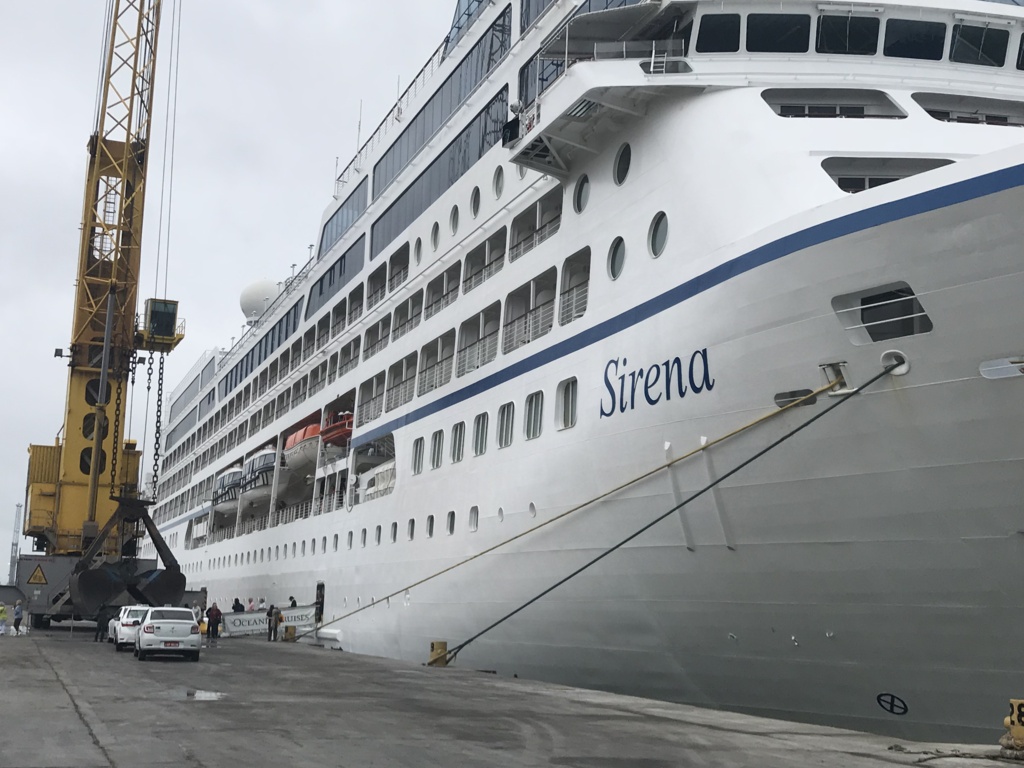 Navio Sirena é o último de passageiros da temporada 2017/18