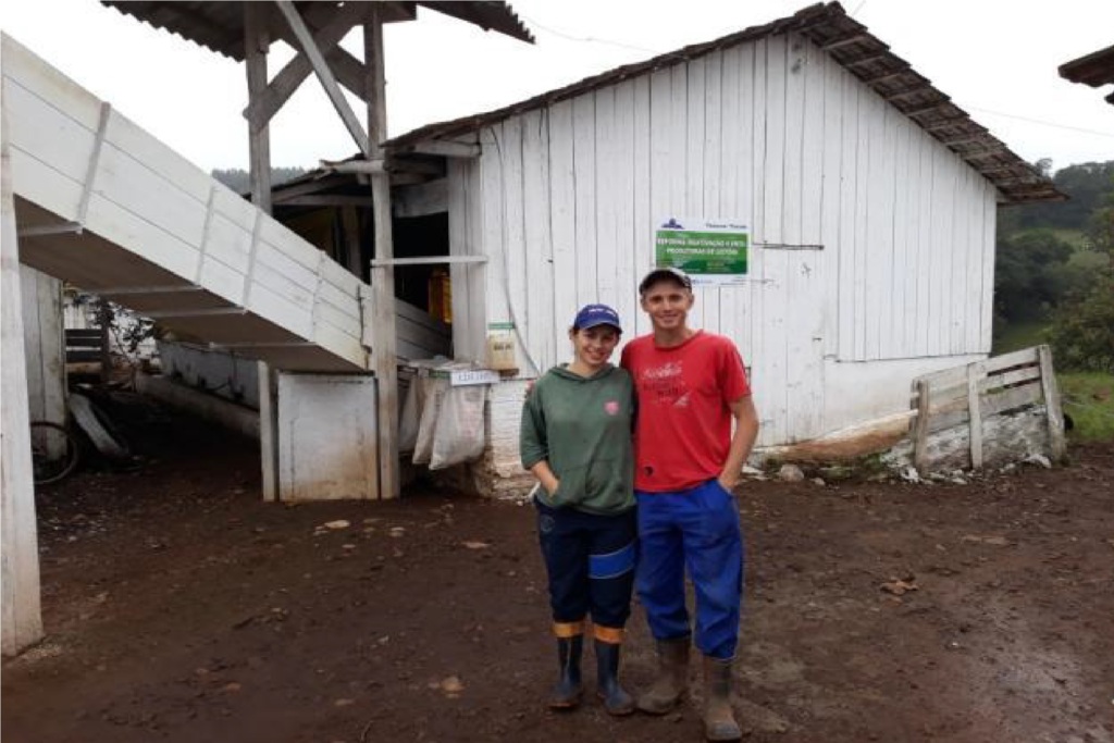  - Casal Daniel e Sirlane Feltes, de Cunhataí