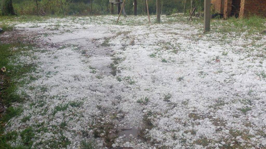 Chuva de granizo atinge Canguçu