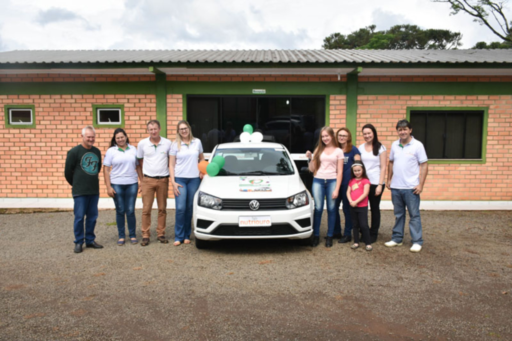 Realização do Sorteio da Campanha  ' Nutriouro Alimentos, 10 anos com você'