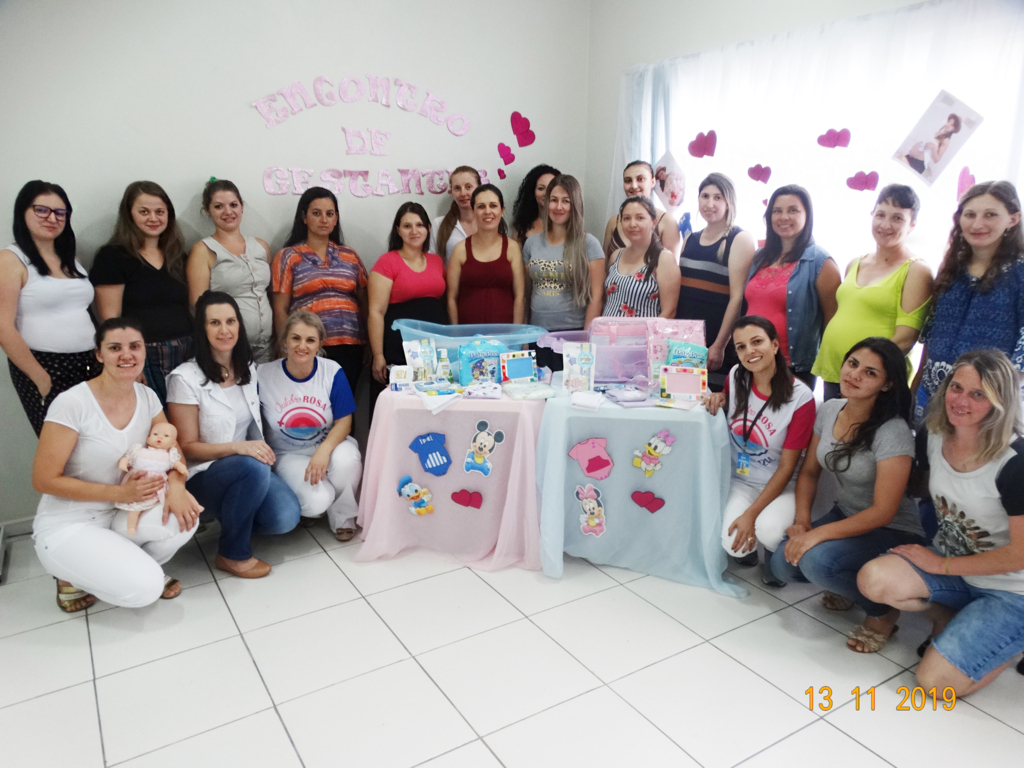 Secretaria de Saúde realiza encontro animado com gestantes