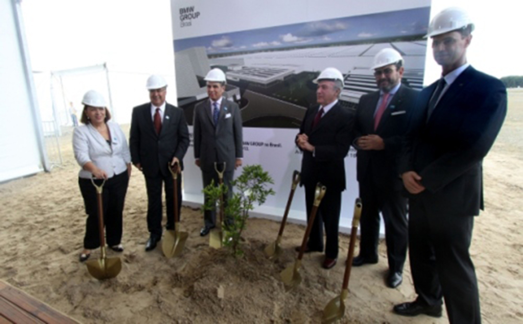 Michel Temer, Ideli e Colombo participam do lançamento da BMW em Araquari