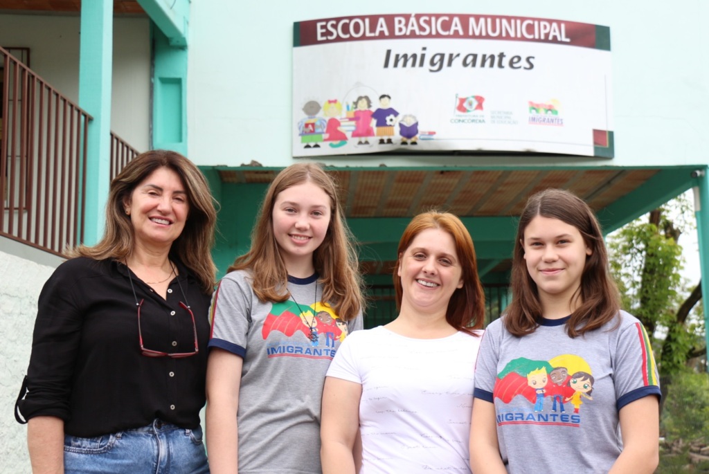 Alunas de Concórdia estão na semifinal da Olimpíada Nacional de Língua Portuguesa