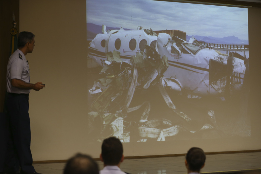 Aeronáutica apresenta relatório do acidente com Teori Zavascki