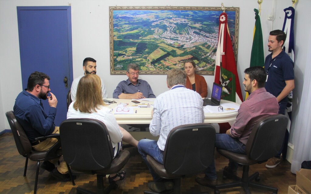 Coordenadoria Regional do IBGE realiza visita ao Município de Capinzal para tratar do recenseamento