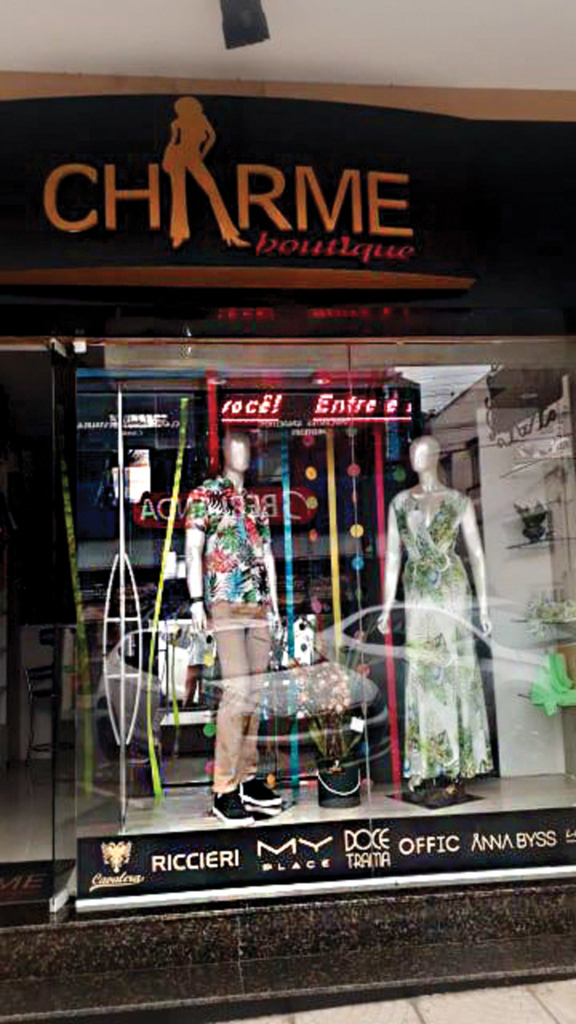 Charme Boutique de aniversário neste sábado, Dia C em Capinzal