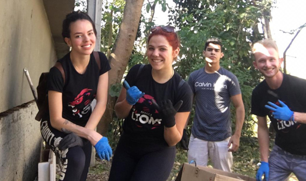 Acadêmicos do curso de Ciências Contábeis realizam ação voluntária em prol do meio ambiente