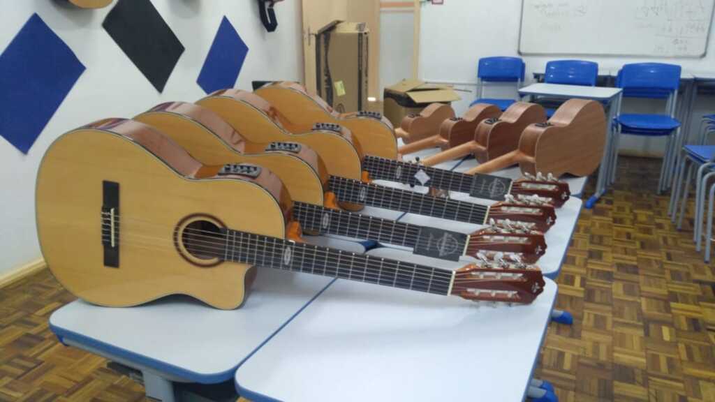 Administração Municipal de Capinzal adquire novos instrumentos para a Escola de Música