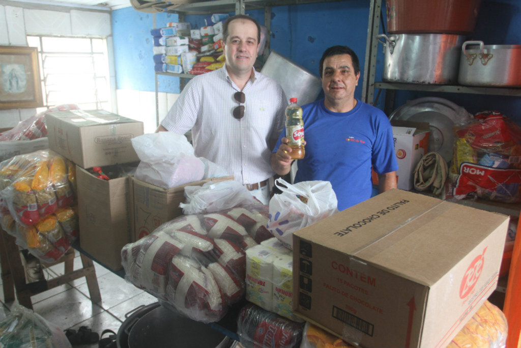 A pauta é solidariedade