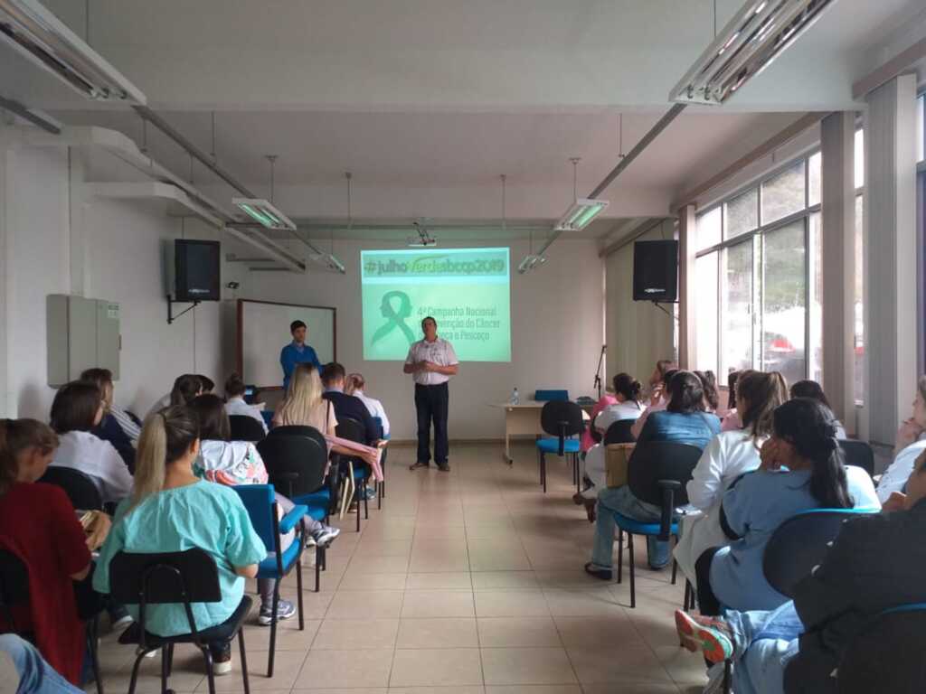 HUST promove palestra sobre prevenção do Câncer de Cabeça e Pescoço