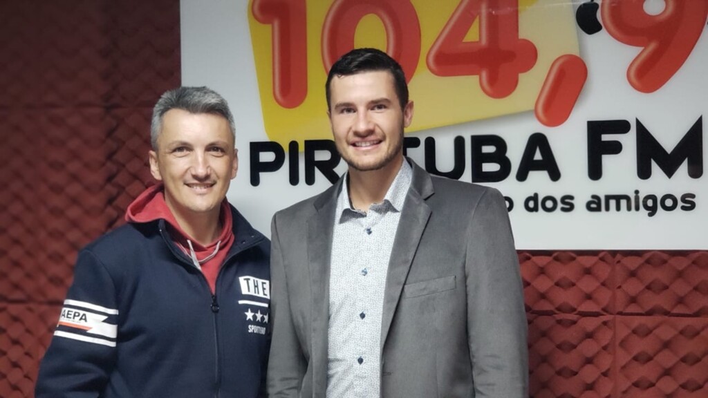 PREFEITO DE PIRATUBA EM EXERCÍCIO É SABATINADO EM ENTREVISTA JORNALÍSTICA EM RÁDIO LOCAL