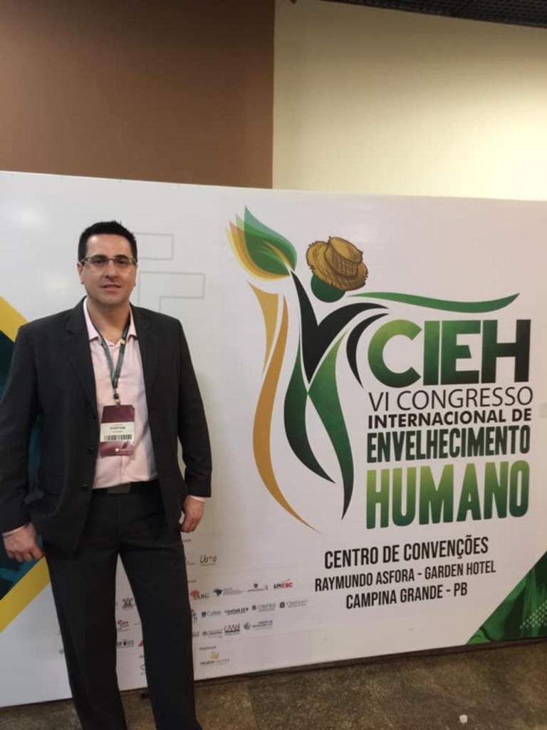 Professor da Unoesc participa do 6º Congresso Internacional de Envelhecimento Humano, na Paraíba