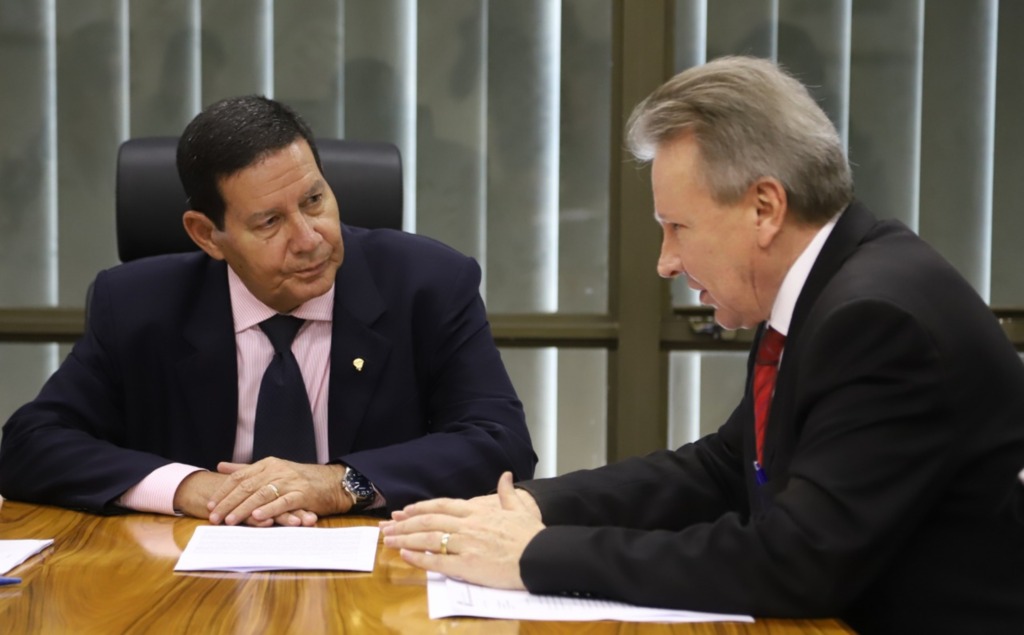 BR 282 é tema de audiência entre Maldaner e Hamilton Mourão