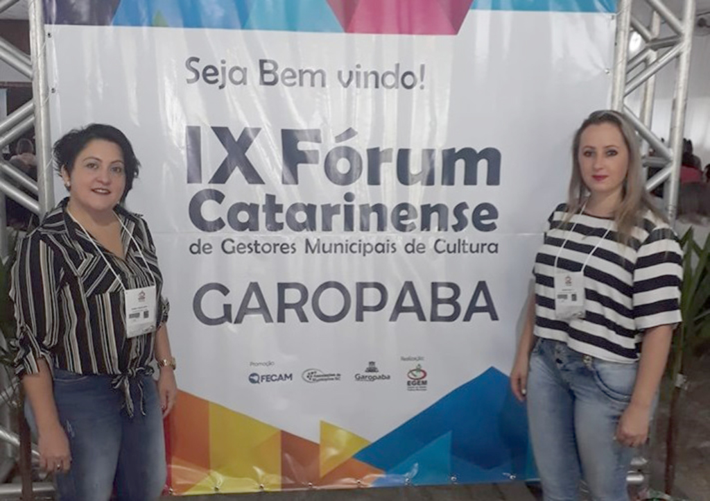 PIRATUBA PARTICIPA DO IX FÓRUM CATARINENSE DE GESTORES MUNICIPAIS DE CULTURA