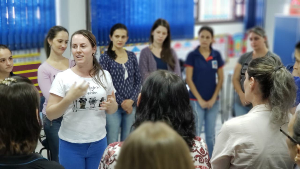 PROFESSORAS DE REDE MUNICIPAL DE EDUCAÇÃO DE PIRATUBA VIVEM 1ª PARADA PEDAGÓGICA DO ANO