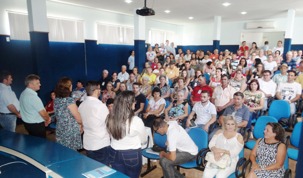 Grande público participa da VII Conferência Municipal de Saúde de Ipira