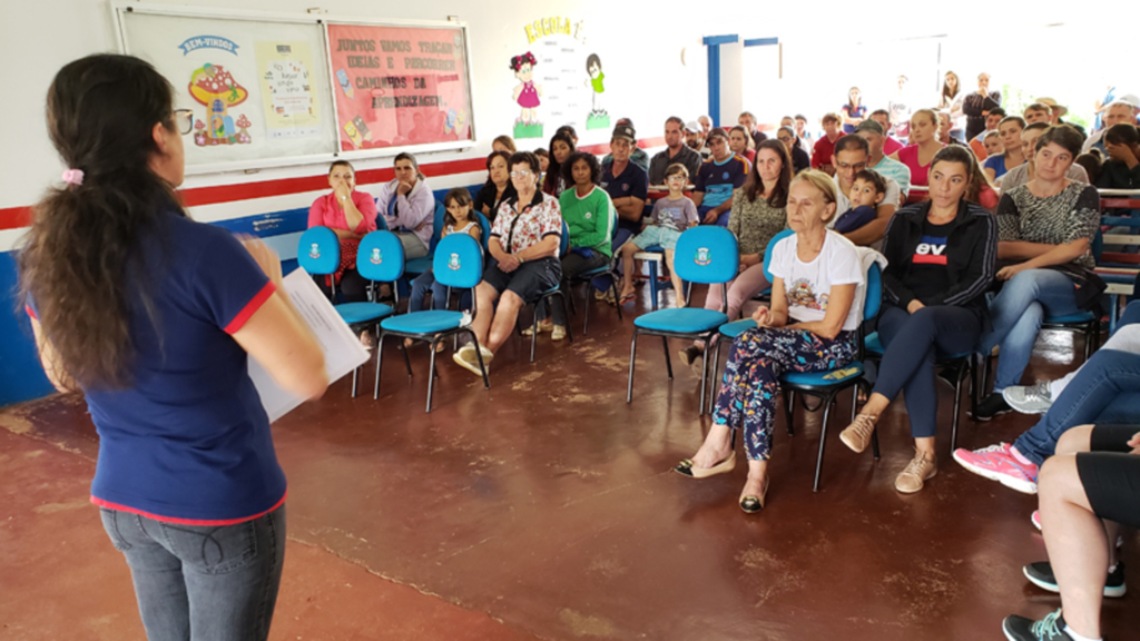 ESCOLA DA COMUNIDADE DE ZONALTA REALIZA ASSEMBLEIA DE PAIS