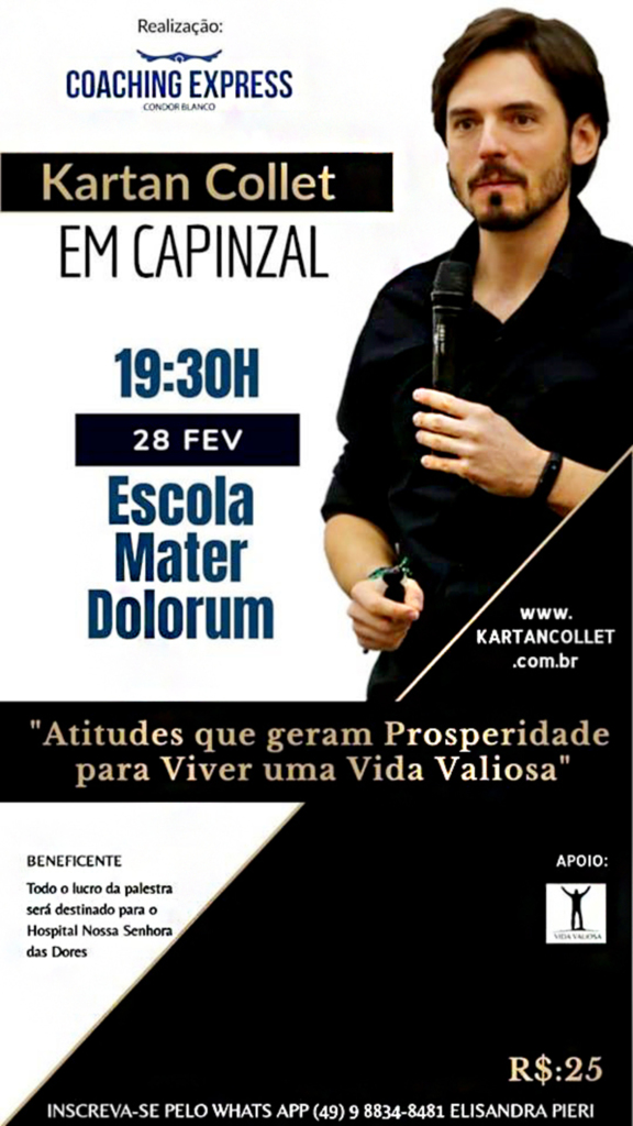 Palestra com Kartan Collet