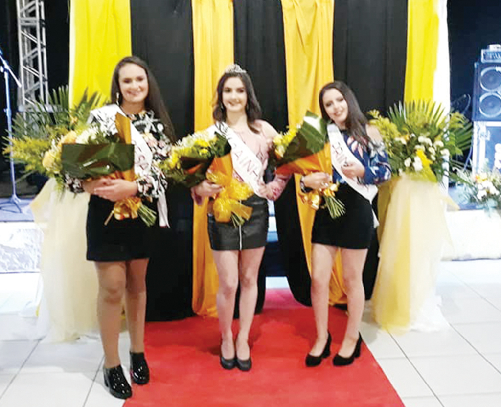 Conhecidas rainha e princesas da 12ª Festa do Mel