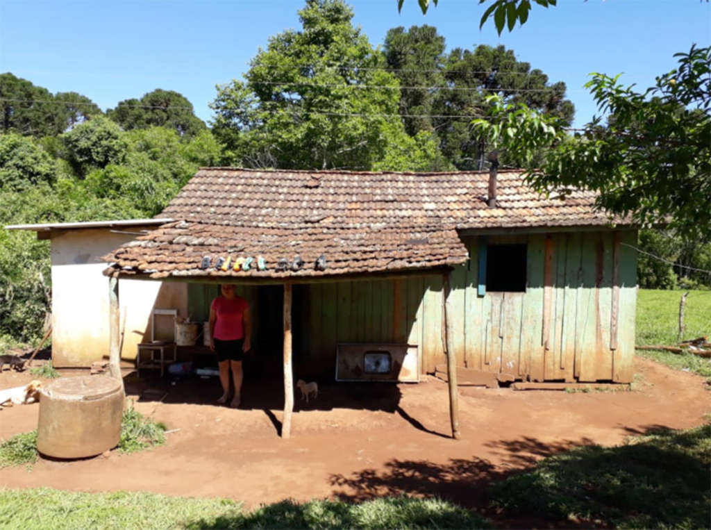 Jantar beneficente para construção da casa do Sr. Sebastião no Marmeleiro