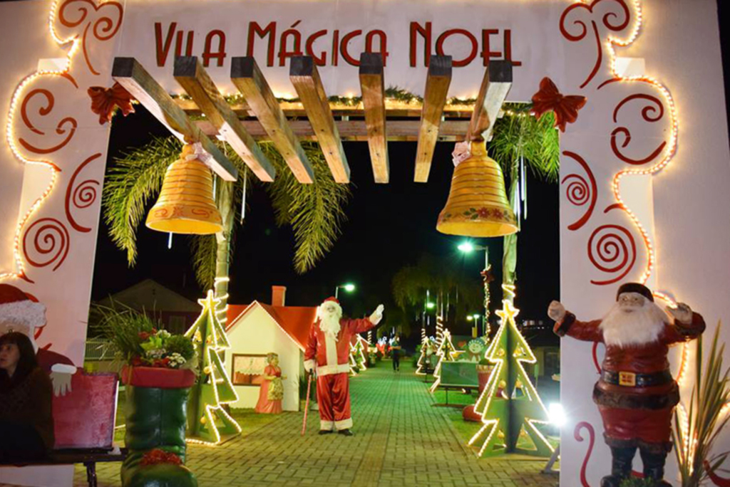 Abertura da Vila Mágica do Noel em Abdon é destaque  do Brilho de Natal 2018