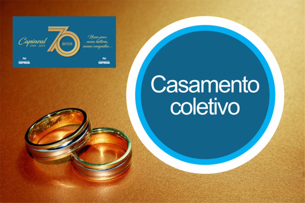 Abertas as inscrições para o casamento comunitário de Capinzal