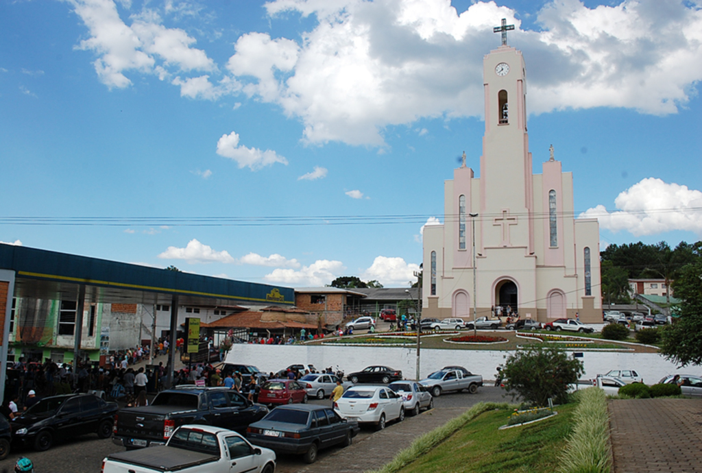 Anita Garibaldi realizou uma grandiosa festa em comemoração a padroeira Santa Bárbara