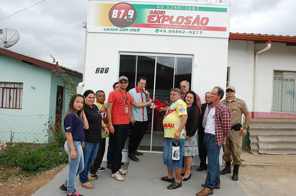 Rádio Explosão 87.9 FM  inaugurou nova sede em Campo Belo