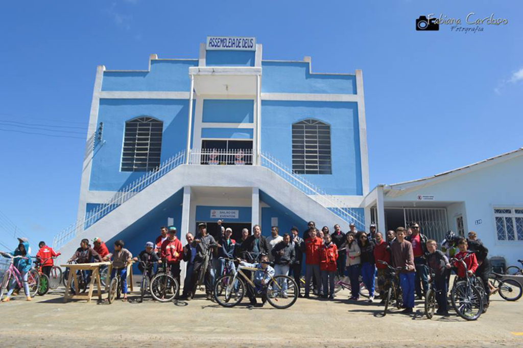 Igreja Assembleia de Deus promoveu 2ª Pedalada da Fé